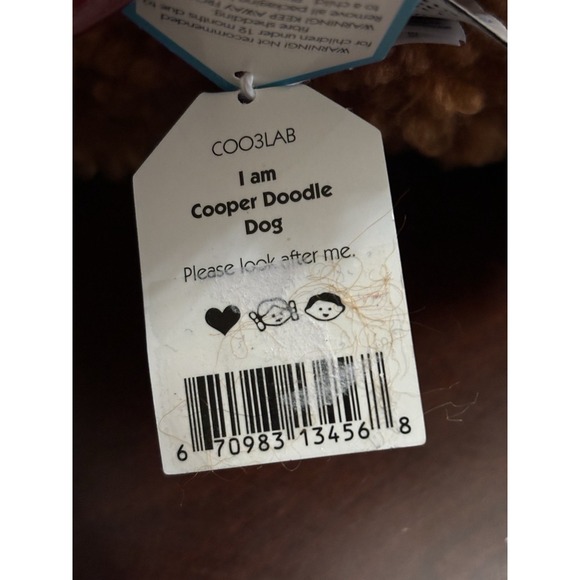 Jellycat COOPER DOODLE DOG - Medium 10" - Retired - New with Tags - Picture 6 of 12